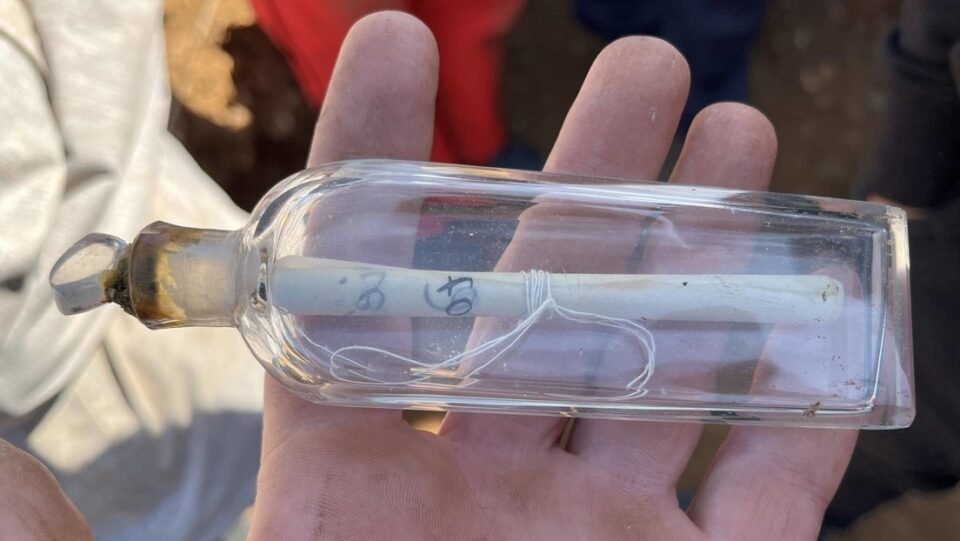 Hallaron una “cápsula del tiempo” de hace 200 años 