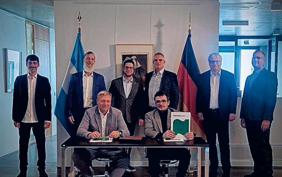 CANNAVA realizó nuevos acuerdos con Alemania 