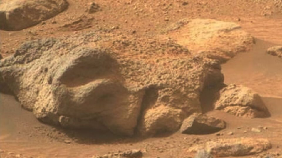 Descubren un rostro humano en Marte 