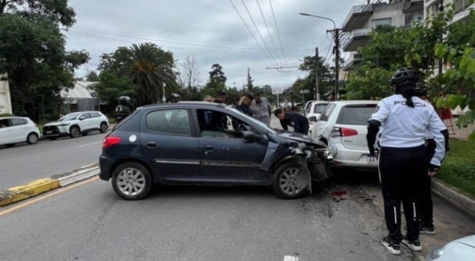 Siniestro vial en Avenida Córdoba