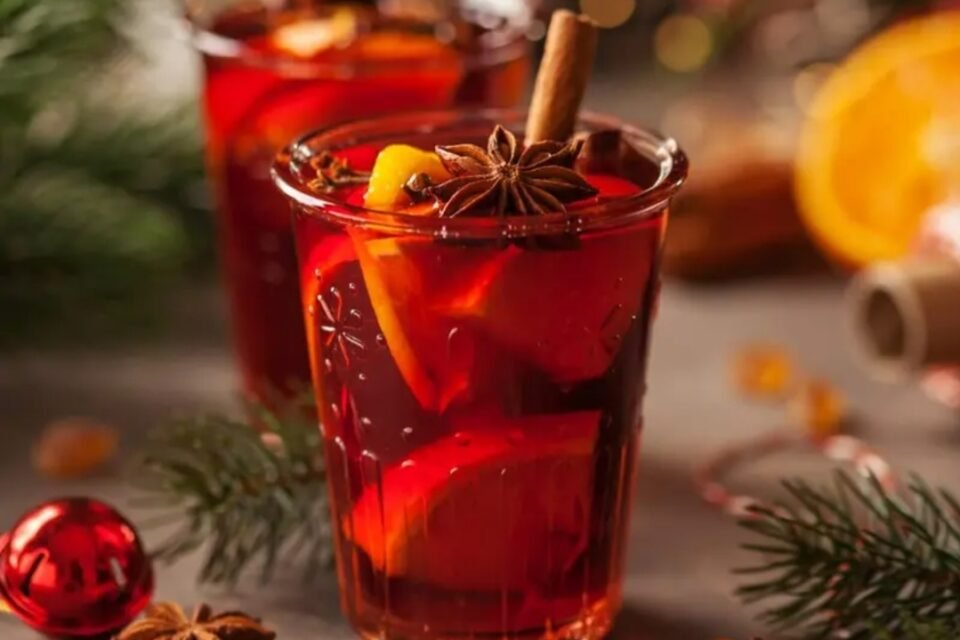 Cómo hacer ponche de frutas para Navidad 