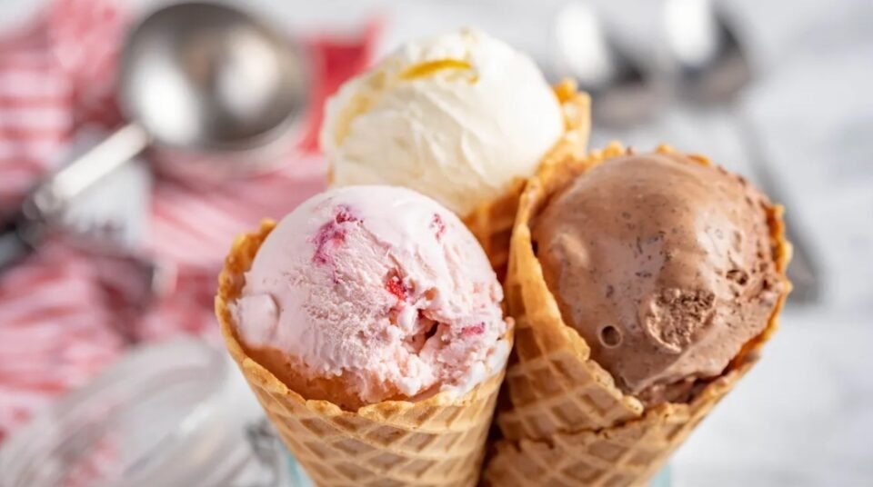 Inventan un helado que no se derrite