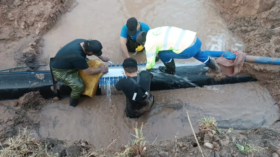 Repararon el acueducto que dejó a varios barrios sin agua