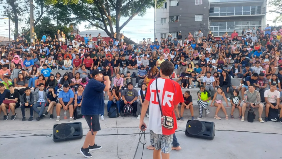 Realizarán un evento de Rap en la Plaza de los Inmigrantes 