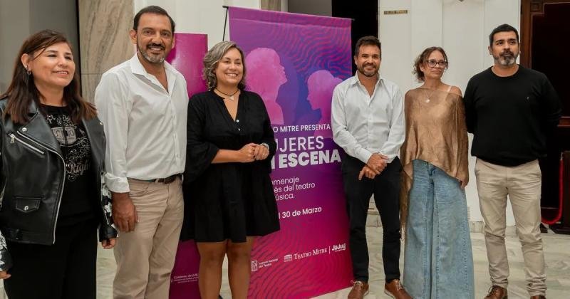 Presentaron el Programa “Mujeres en Escena” 