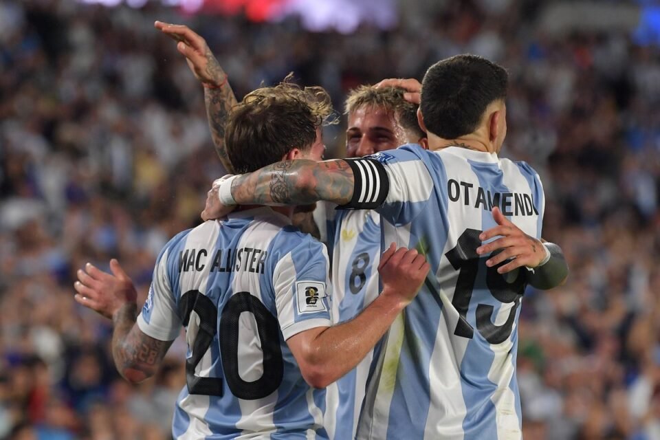 Argentina venció a Brasil 