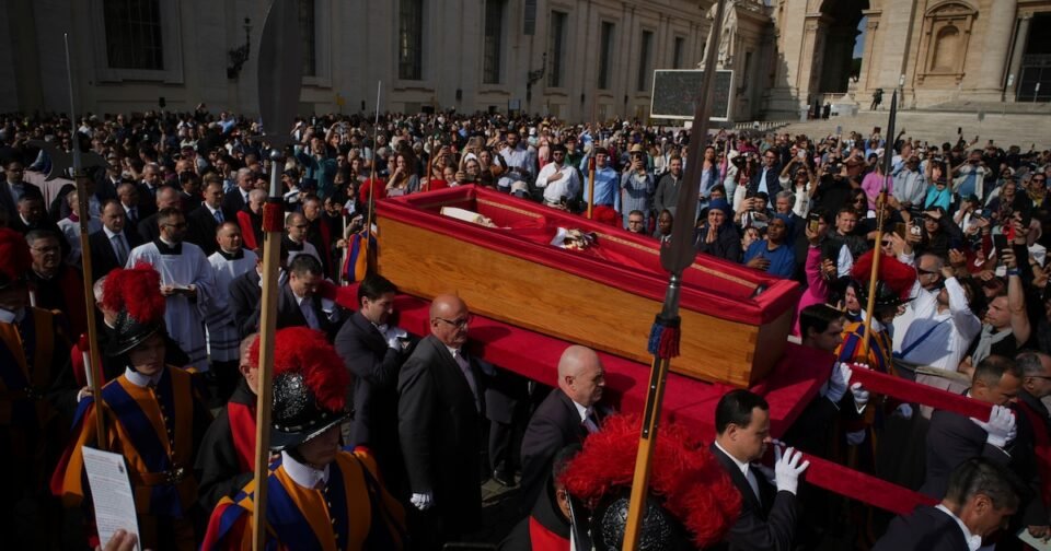 El cortejo fúnebre del Papa recorrerá un trayecto de 6 kilómetros 
