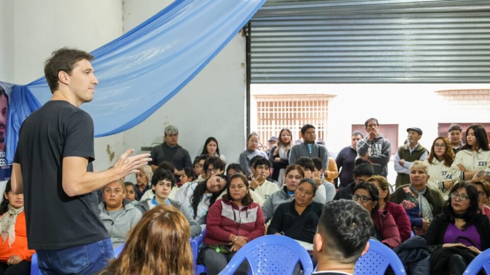 Morone difundió en San Pedro y Yuto las ideas de Jujuy Crece  