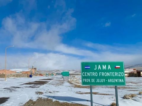 Inhabilitaron el Paso de Jama