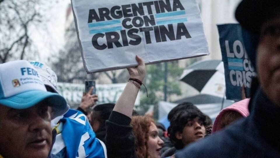 La Movilización en defensa de Cristina Kirchner será a Plaza de Mayo 