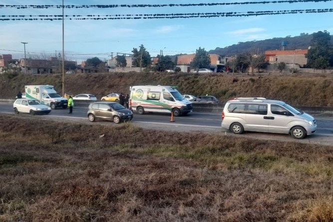 Se registraron tres siniestros viales en RN 9 