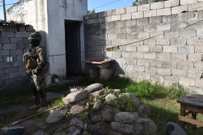 Encontraron restos óseos calcinados en la casa de Matías Jurado 
