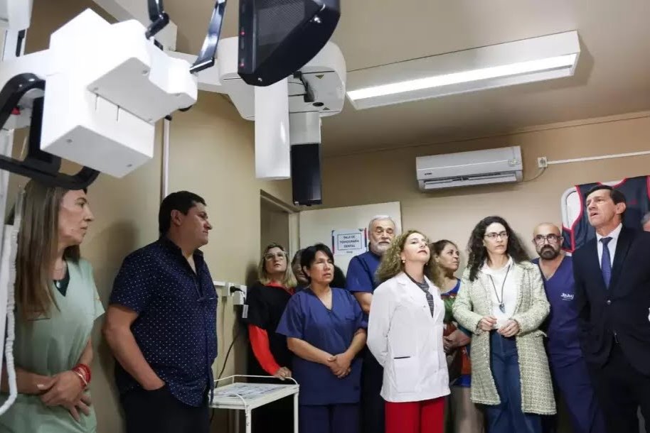 Pusieron en funcionamiento un moderno tomógrafo en el Hospital San Roque 