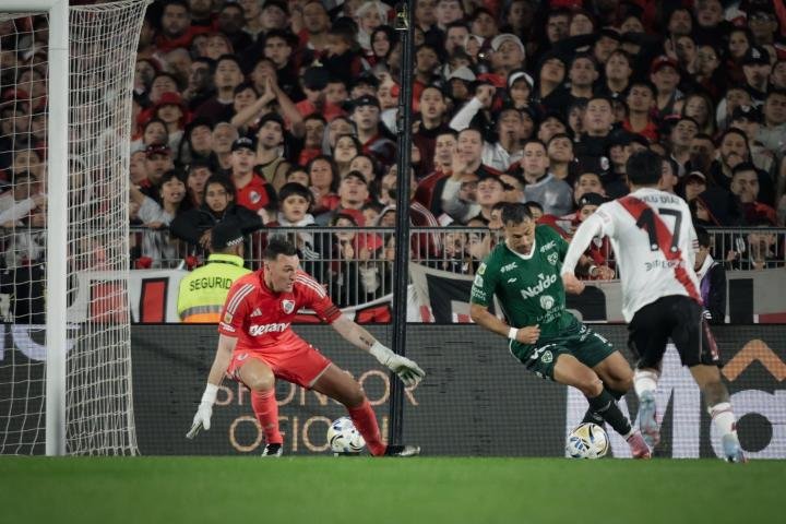 River perdió 1-0 ante Sarmiento 