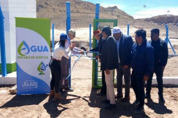 Inauguraron un sistema de tratamiento de líquidos cloacales