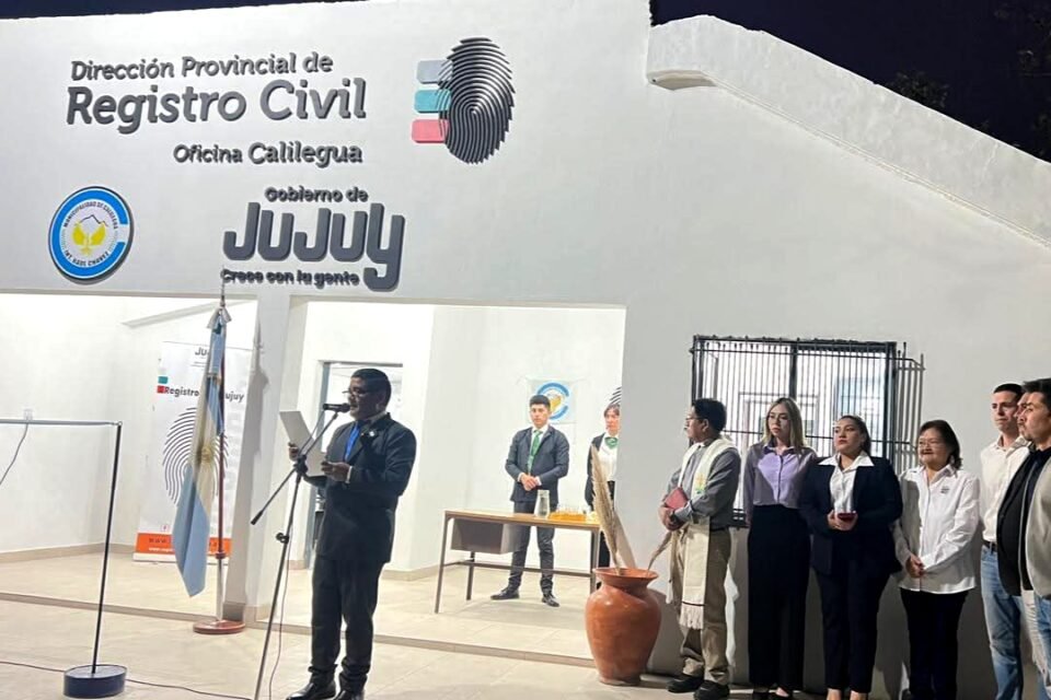 Inauguraron un Centro de Documentación Rápida en Calilegua 