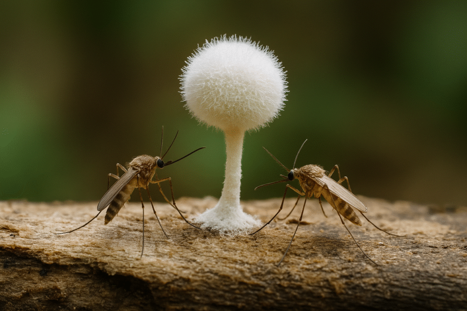 Desarrollaron un hongo que atrae y elimina mosquitos 