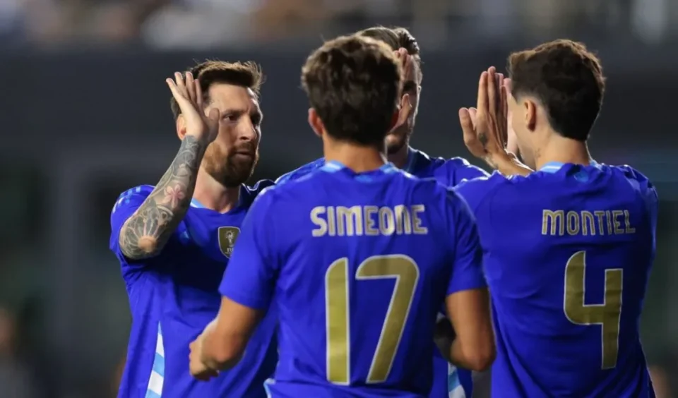 Argentina venció 6-0 a Puerto Rico 
