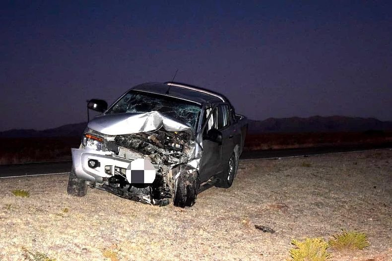Grave accidente en Ruta 5, dos personas perdieron la vida 
