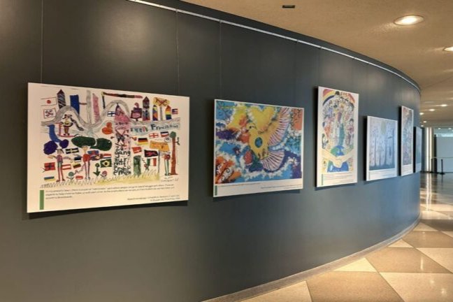 Artistas jujeñas en la Exposición de arte infantil “Pueblos pacíficos” 