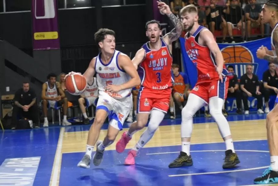 Jujuy Básquet perdió por un punto ante Rivadavia