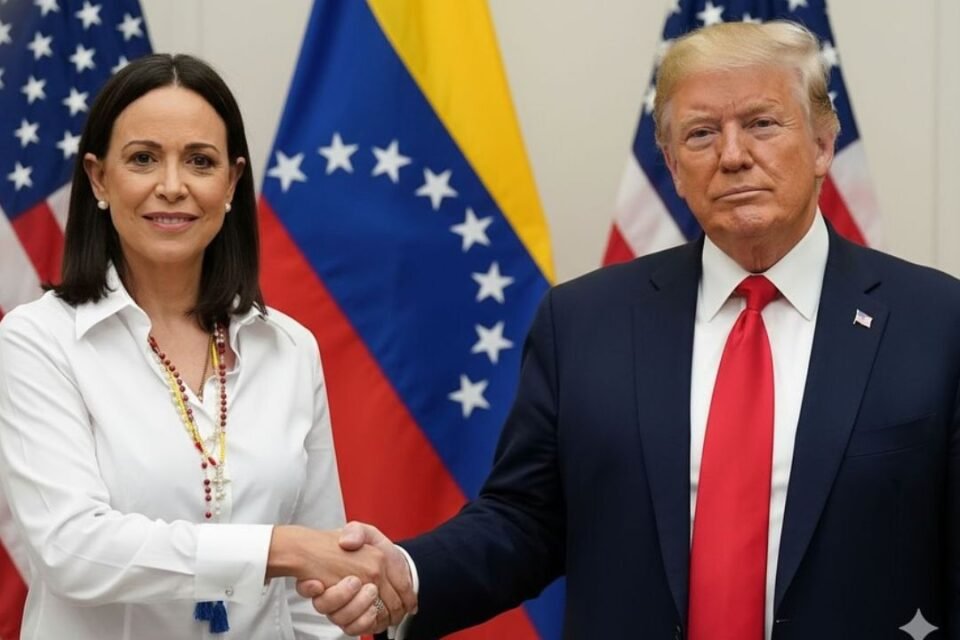 Donald Trump se reunirá con María Corina Machado 