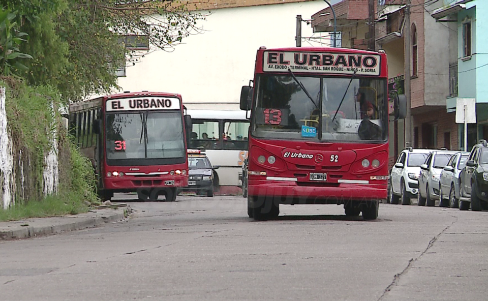 El transporte urbano funciona con normalidad en Jujuy