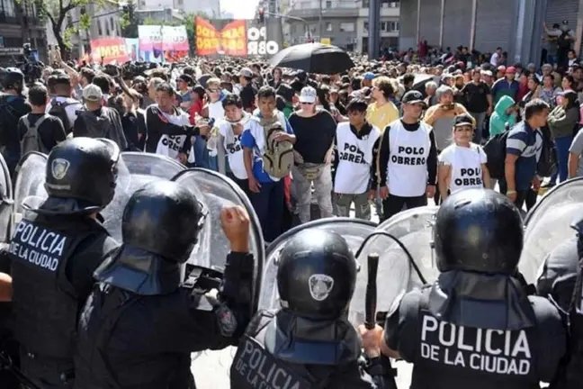Aplicarán el protocolo antipiquetes en la marcha de la CGT 