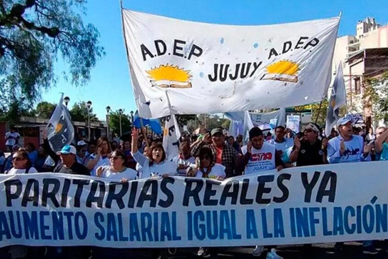 Los gremios de Jujuy se adhirieron al Paro Nacional Docente