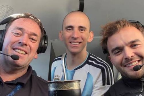 El gendarme Nahuel Gallo regresó al país 