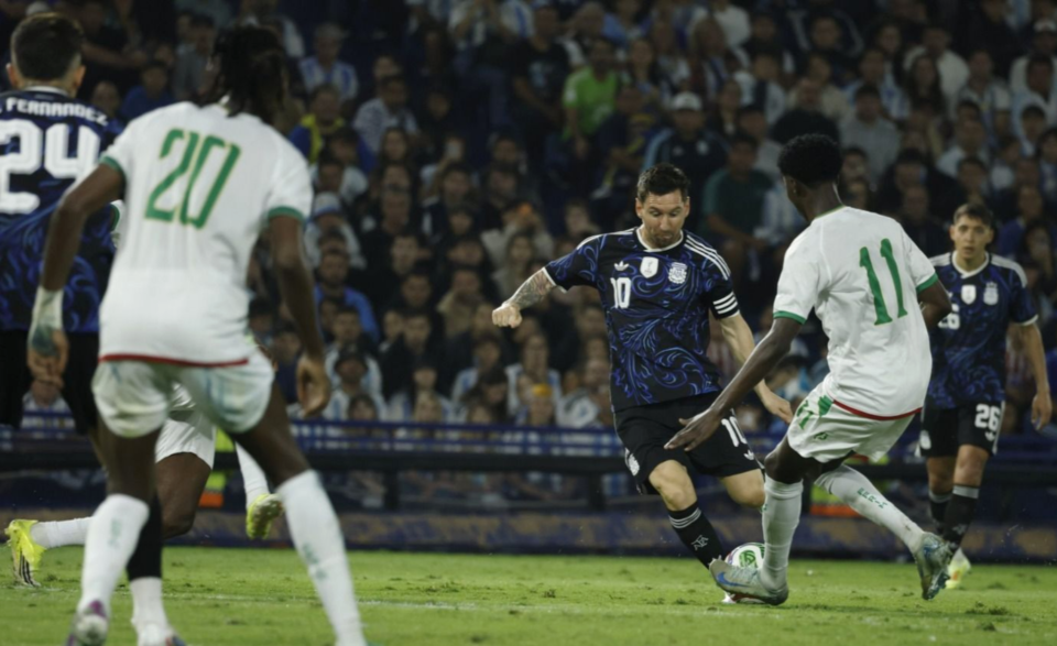 Argentina enfrenta a Zambia en su último amistoso en el país