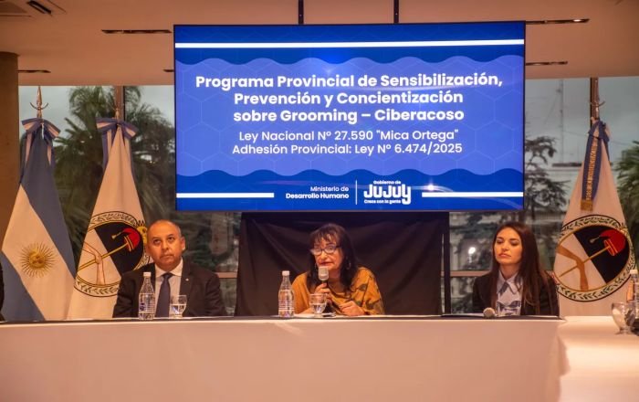 Presentaron el Programa Provincial de Prevención del Grooming