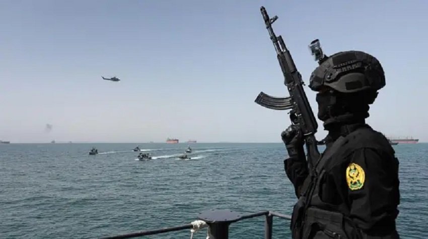 Irán amenazó con impedir el comercio alrededor de la península de Arabia