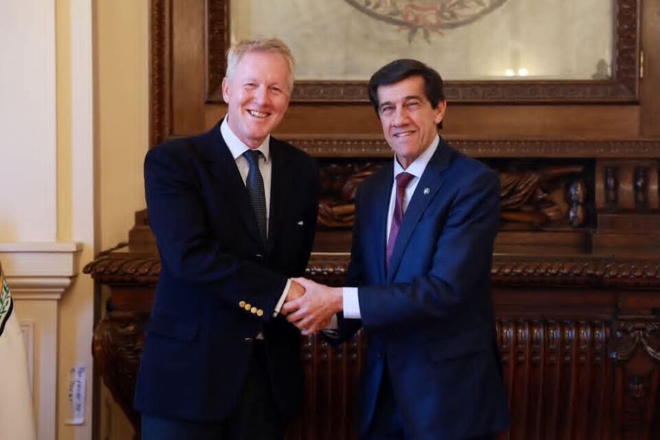 Sadir recibió al Embajador de Reino Unido 