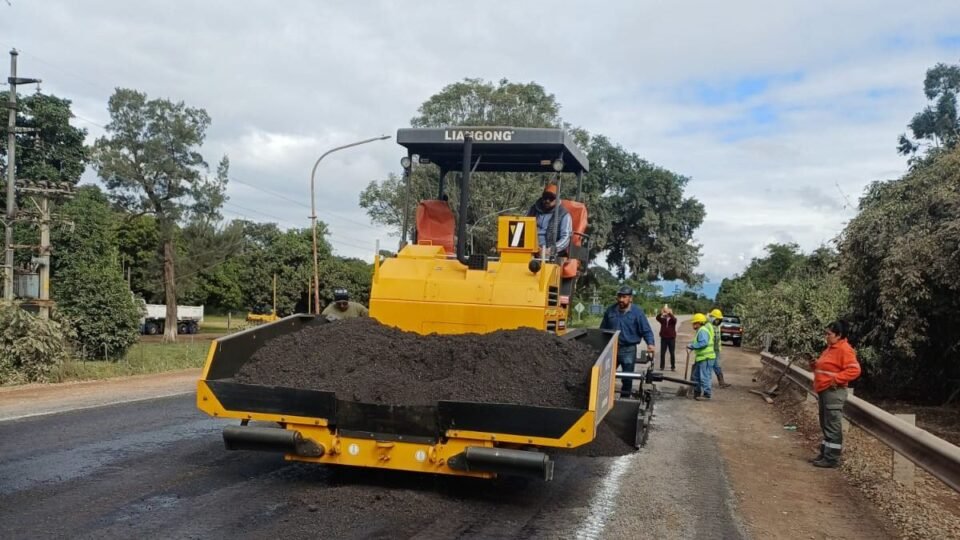 Avanza la repavimentación de la Ruta Nacional 34
