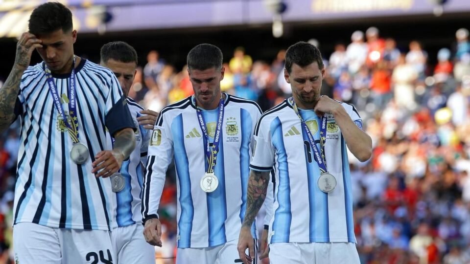 La Selección Argentina regresa al país 