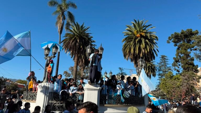 El Municipio lamentó el daño al patrimonio en medio de las celebraciones por la Selección