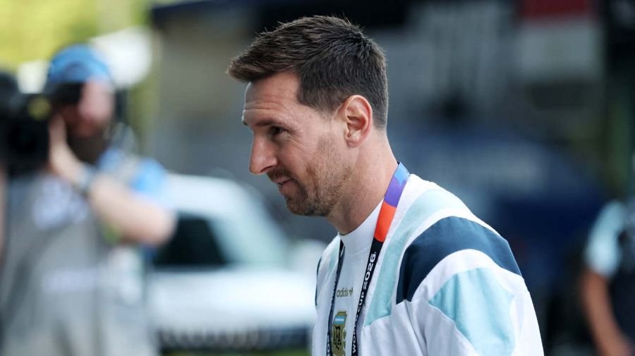 Messi llegó a Rosario junto con su familia