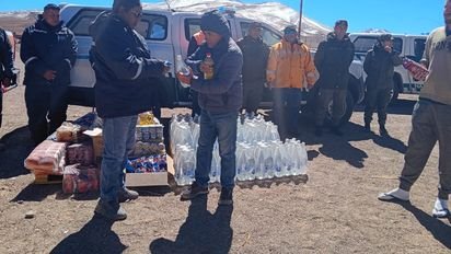 Operativo de asistencia y monitoreo en el Paso de Jama 