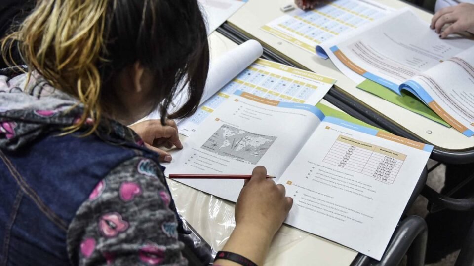 Argentina cayó en las pruebas PISA 