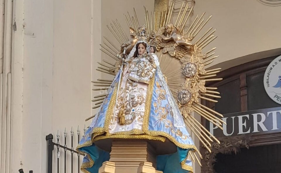 La Virgen de Río Blanco llega a la Basílica de Luján