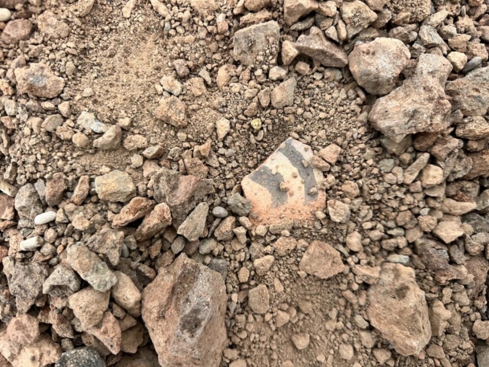Hallaron piezas arqueológicas en San Juan 