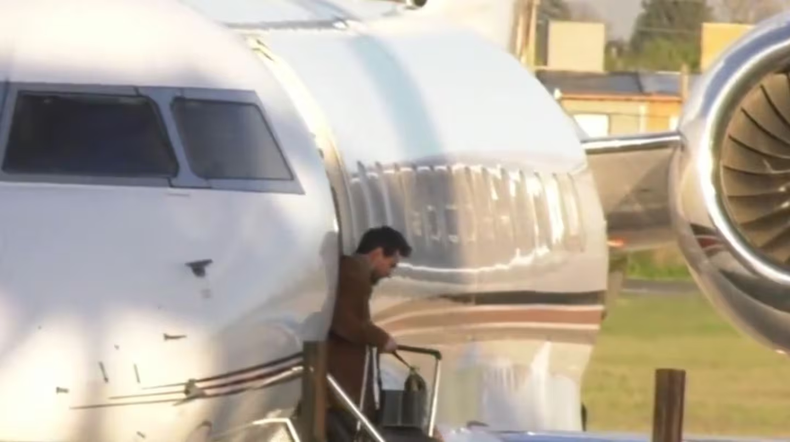Messi llegó esta mañana al país 