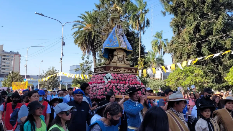 Cortes de tránsito por la procesión de la Virgen de Río Blanco 